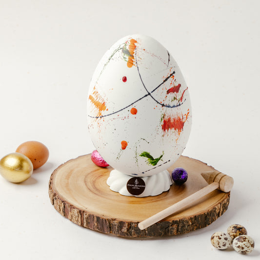 Paint Splatter Easter Chocolate Eggs 色彩藝術朱古力復活蛋