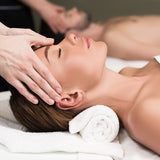 Double Serenity Couple Package with a glass of Champagne (2 persons) in Private Couple's Treatment Room + 1 hour of Pool Access (Mon – Thurs; except Public Holidays)