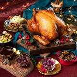 Thanksgiving Slow Roasted Turkey + 6 Side Dishes + Gravy (7kg - 8kg for 6 - 8 persons) 慢火烤火雞、經典配菜及香濃火雞醬汁 (7kg - 8kg / 6 - 8位用)