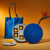 [Discount offer - Up to 25% Off - Discount Display in Cart]Four Seasons Mooncakes Set: Mini Egg Custard Mooncakes (6pcs) + Tote Bag 四季月餅禮盒 (6件 迷你奶黃月餅)+環保購物袋