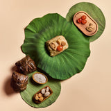 [Early Bird - Up to 25% Off] Organic Glutinous Grain Rice Dumpling with Abalone and Conpoy, with Oriental Red Tea
