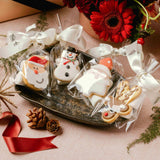 Christmas Icing Cookies with Marshmallows (1pc) 聖誕棉花糖糖霜曲奇 (1件)