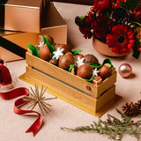 Yule log: Chestnut and Honey-Chocolate Box (2 lbs) 節日蛋糕: 栗子蜂蜜朱古力蛋糕 (2 磅)