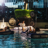 September 8 - 1 hour 45 mins Full Moon Floating Sound Bath 1小時45分鐘滿月頌缽音療體驗