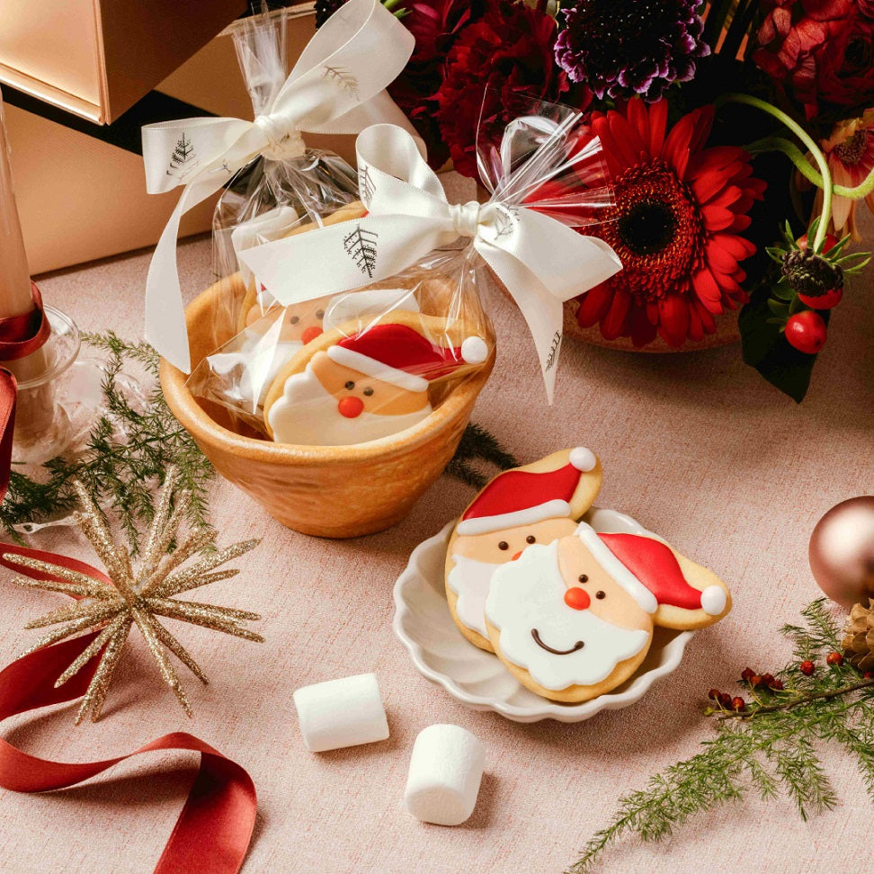 Christmas Icing Cookies with Marshmallows (1pc) 聖誕棉花糖糖霜曲奇 (1件)