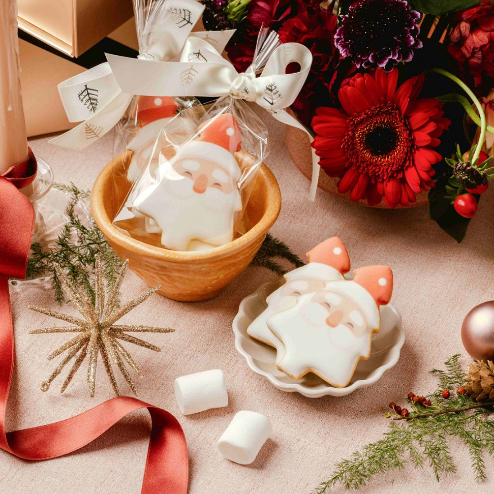 Christmas Icing Cookies with Marshmallows (1pc) 聖誕棉花糖糖霜曲奇 (1件)