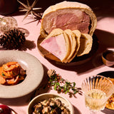 Baked Gammon Ham in Bread Dough with 3 Side Dishes Included (4kg/ 4-6 persons) 麵團焗金門火腿、紅莓芥末肉汁及特色配菜 (4公斤 / 供4-6人享用)