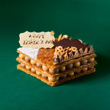 Father's Day Exclusive - Whisky Chocolate and Hazelnut Mille-feuille 威士忌朱古力榛子拿破崙