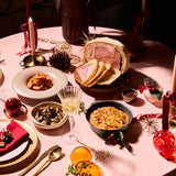 Baked Gammon Ham in Bread Dough with 3 Side Dishes Included (4kg/ 4-6 persons) 麵團焗金門火腿、紅莓芥末肉汁及特色配菜 (4公斤 / 供4-6人享用)