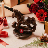 Chocolate Rocking Horse with Crunchy Pearls and Candy Fruits (1 pc) 脆珠乾果搖搖馬朱古力 (1 件)