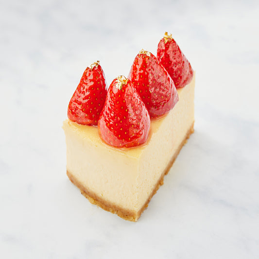 Cheesecake with Fresh Strawberries 草莓芝士蛋糕