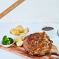 Slow Roasted New Zealand Lamb Shoulder (Boneless), Thyme Jus (1.5kg) + 4 Side Dishes (For 4 - 6 Persons) 慢烤新西蘭羊肩肉 (無骨) 佐奶油百里香醬 (1.5公斤) 伴四款配菜 (供四至六人享用)